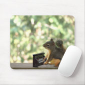 Eichhörnchen, das Klavier spielt Mousepad (Mit Mouse)
