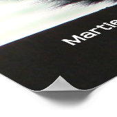 Eichhörnchen, das Sonnenblumen isst Poster (Ecke)