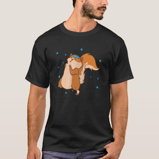 Eichhörnchen, das Tree Rodent läuft T-Shirt (Vorderseite)