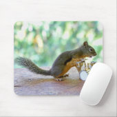 Eichhörnchen, das Trommeln spielt Mousepad (Mit Mouse)