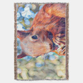 Eichhörnchen Decke (Vorderseite Vertikal)