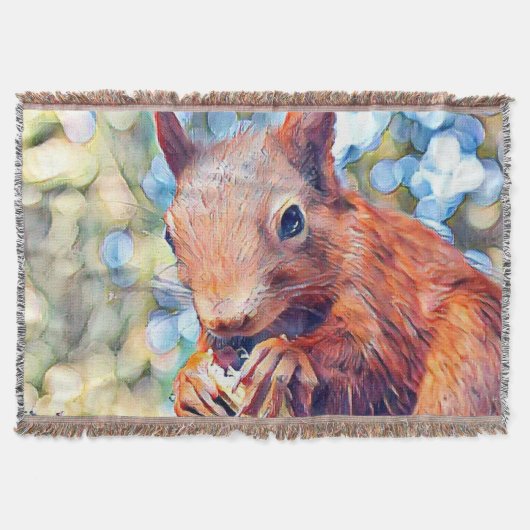 Eichhörnchen Decke (Vorderseite)