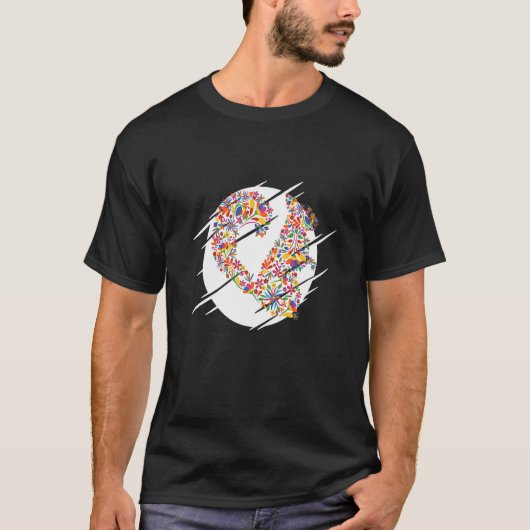 Eichhörnchen der botanischen Blume T-Shirt (Vorderseite)