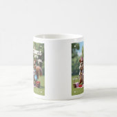 Eichhörnchen der Liebe Valentine Kaffeetasse (Mittel)