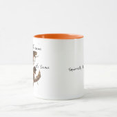 Eichhörnchen des benutzerdefinierten Valentins Tasse (Zentrum)