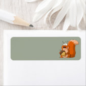 Eichhörnchen, die Eichhörnchenadressen tragen (Insitu)