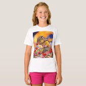 Eichhörnchen Digital Art Painting T - Shirt (Vorne ganz)