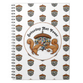 Eichhörnchen-Disko Notizblock (Vorderseite)