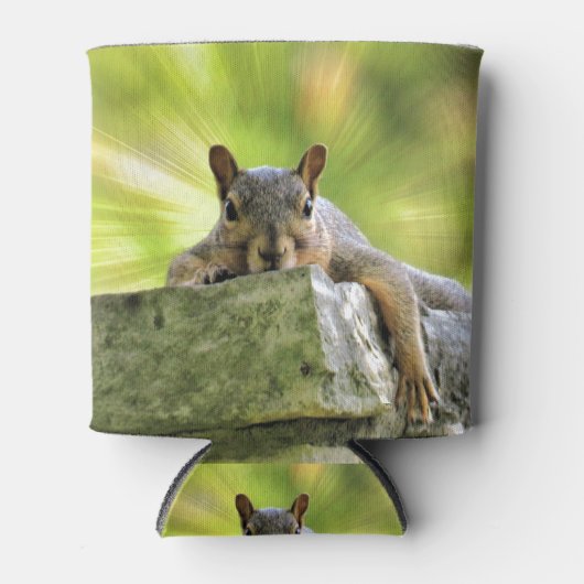 Eichhörnchen Dosenkühler (Vorderseite)