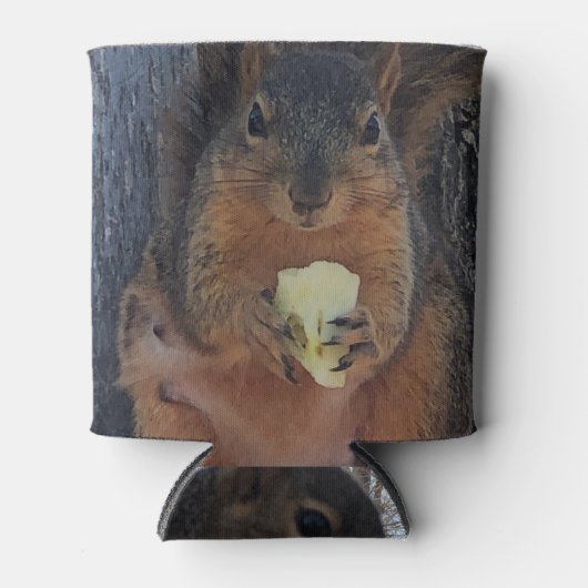 Eichhörnchen Dosenkühler (Vorderseite)