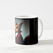 Eichhörnchen Dracula Kaffeetasse (VorderseiteRechts)