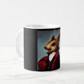 Eichhörnchen Dracula Kaffeetasse (Vorderseite Links)