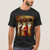 Eichhörnchen Drei Musketeers T-Shirt (Vorderseite)