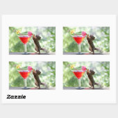 Eichhörnchen Drink Cocktail Rechteckiger Aufkleber (Blatt)