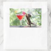 Eichhörnchen Drink Cocktail Rechteckiger Aufkleber (Tasche)