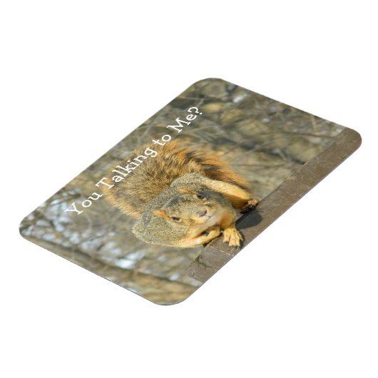 Eichhörnchen (Du redest) Magnet (Linke Seite)