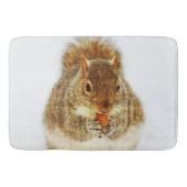 Eichhörnchen Eating Acorn Badematte (Vorderseite)