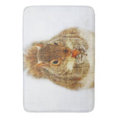 Eichhörnchen Eating Acorn Badematte (Vorderseite Vertikal)