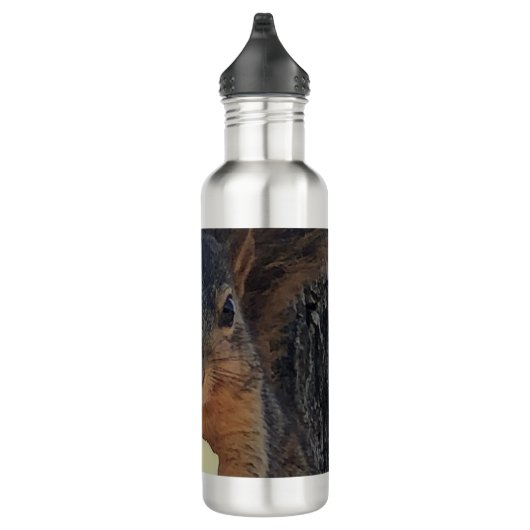 Eichhörnchen Edelstahlflasche (Rechts)