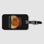 Eichhörnchen - Eichhörnchen Whispere Gepäckanhänger (Vorderseite (Horizontal))