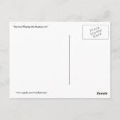 Eichhörnchen Euphonium Postkarte (Rückseite)