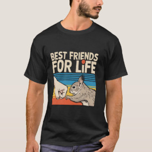 Eichhörnchen Faustschlag Bester Freund Fürs Leben  T-Shirt