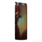 Eichhörnchen-Feuerwehrmann Thermosbecher (Nach rechts gedreht)