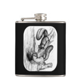 Eichhörnchen Flachmann (Vorderseite)