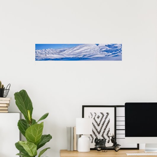 Eichhörnchen Flats Pano Poster (Heimbüro)