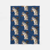 Eichhörnchen Fleecedecke (Vorderseite)