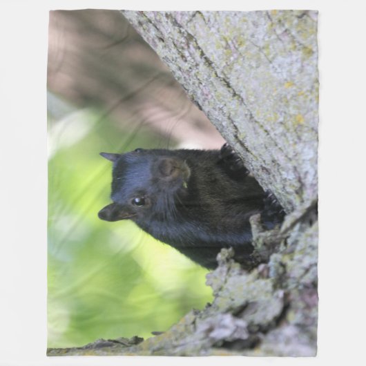 Eichhörnchen Fleecedecke (Vorderseite)