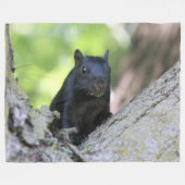 Eichhörnchen Fleecedecke (Vorderseite (Horizontal))