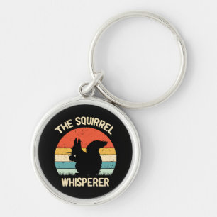 Eichhörnchen-Flüsterer Geschenk für Eichhörnchenli Schlüsselanhänger