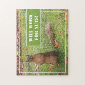 Eichhörnchen-Foto funktioniert für Nudeln Puzzle (Vertikal)
