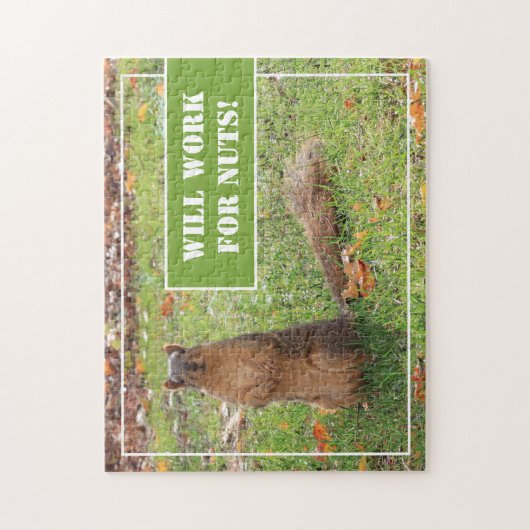 Eichhörnchen-Foto funktioniert für Nudeln Puzzle (Vertikal)
