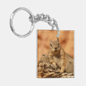 Eichhörnchen-Foto Schlüsselanhänger (Vorderseite links)