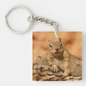 Eichhörnchen-Foto Schlüsselanhänger (Vorderseite)