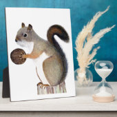 Eichhörnchen Fotoplatte (Seite)