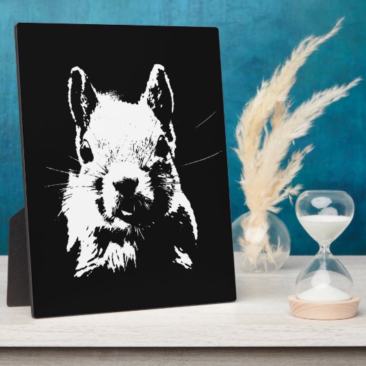 Eichhörnchen Fotoplatte (Seite)