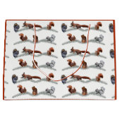 Eichhörnchen Frenzy Geschenktasche Große Geschenktüte (Vorderseite)