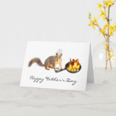 Eichhörnchen Frittierkarte Obst und Gemüse Karte (Gelbe Blume)