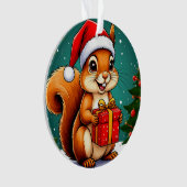 Eichhörnchen für Cartoon Ornament (Vorderseite)