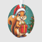 Eichhörnchen für Cartoon Ornament (Vorderseite)