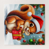 Eichhörnchen für Cartoon Puzzle (Horizontal)