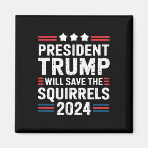 Eichhörnchen Für Trump Rette Die Eichhörnchen Trum Magnet