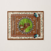 Eichhörnchen - GatheringJigsaw Puzzle w/Geschen (Horizontal)