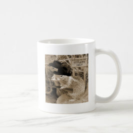 Eichhörnchen-Geächtete im alten Westen Kaffeetasse