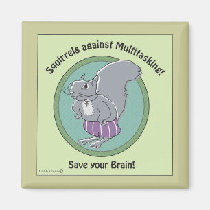 Eichhörnchen gegen Mehrprozeßmagneten Magnet