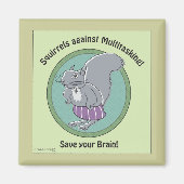 Eichhörnchen gegen Multitasking-Magnet Magnet (Vorne)