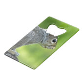 Eichhörnchen Geldbeutel Flaschenöffner (Vorderseite Schrägansicht)